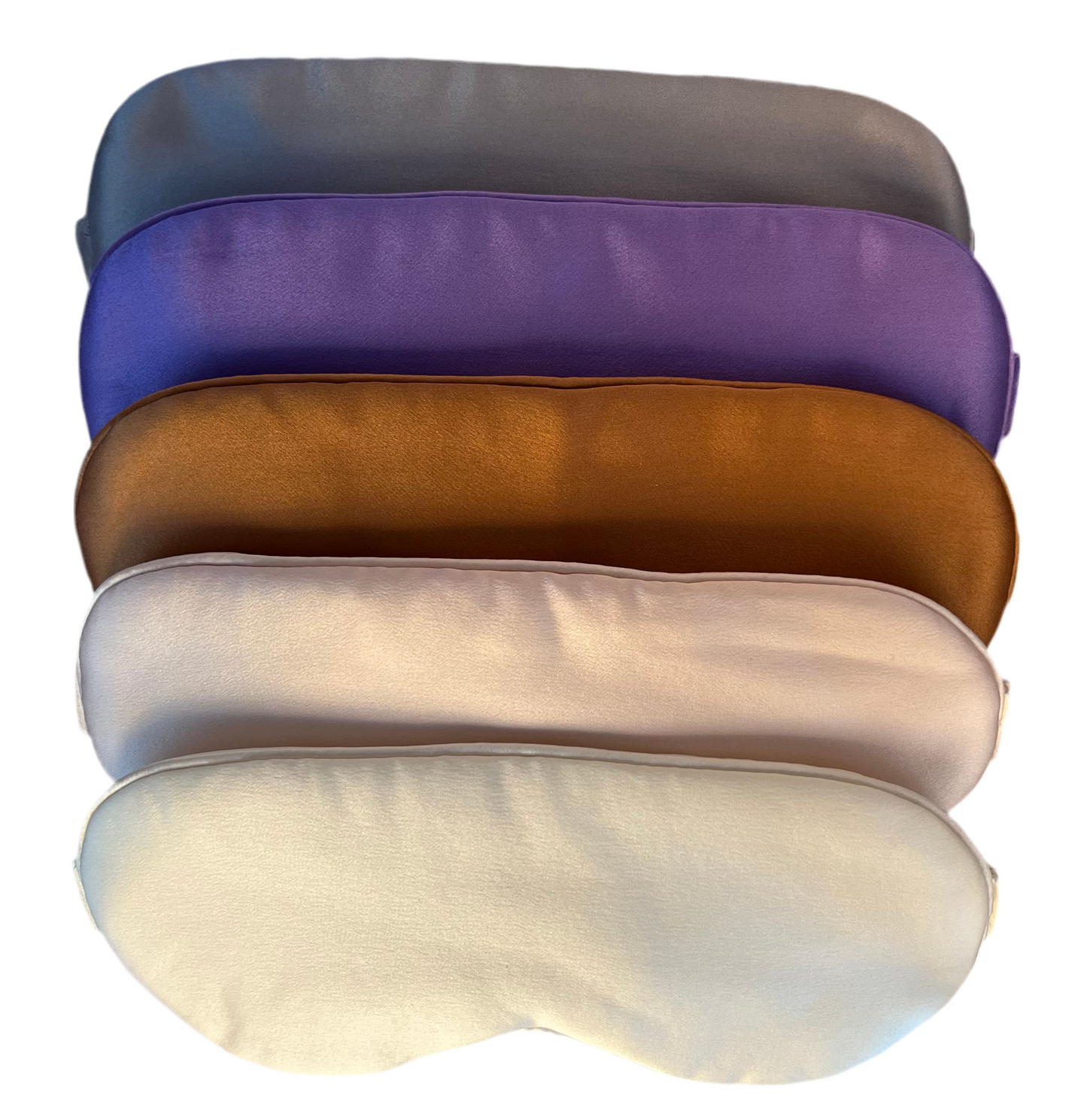 SLEEP MASK (100% MULBERRY SILK) - MILK COFFEE COLOR