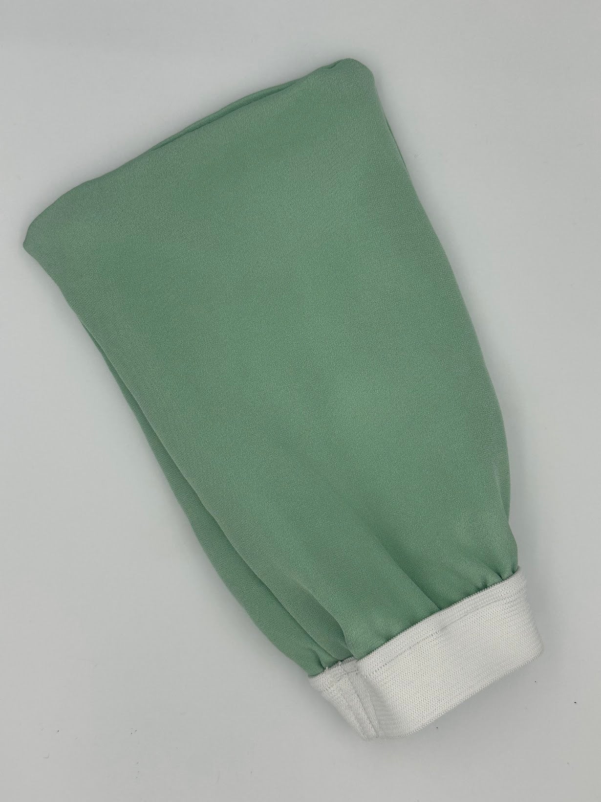 PURE SILK EXFOLIATING MITT - GREEN