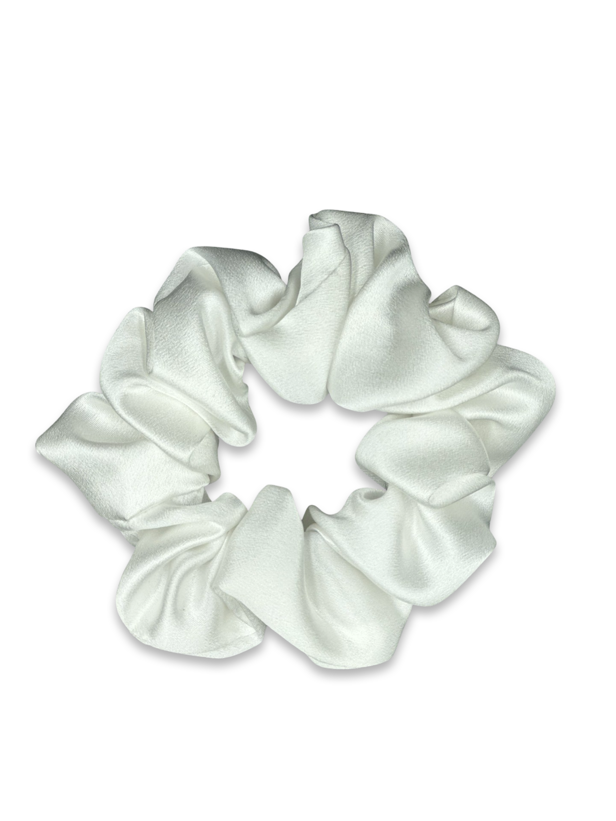 SILK SCRUNCHIE - IVORY