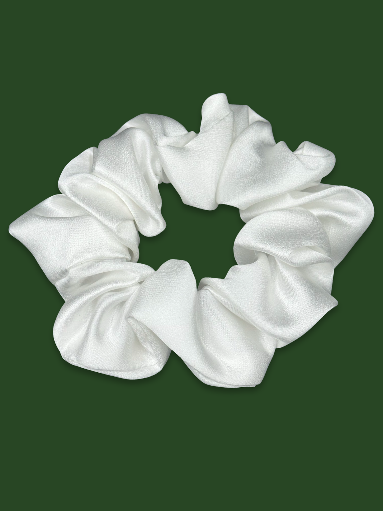 SILK SCRUNCHIE - IVORY