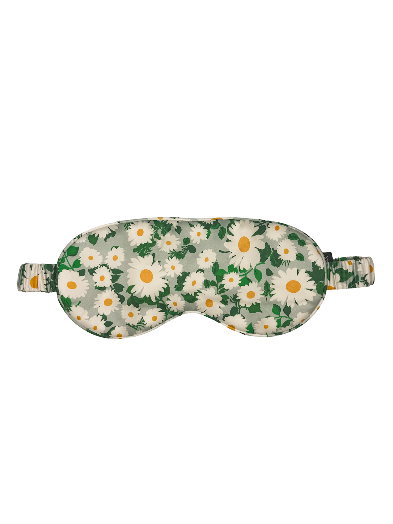 SLEEP MASK (100% MULBERRY SILK) - DAISY PRINT