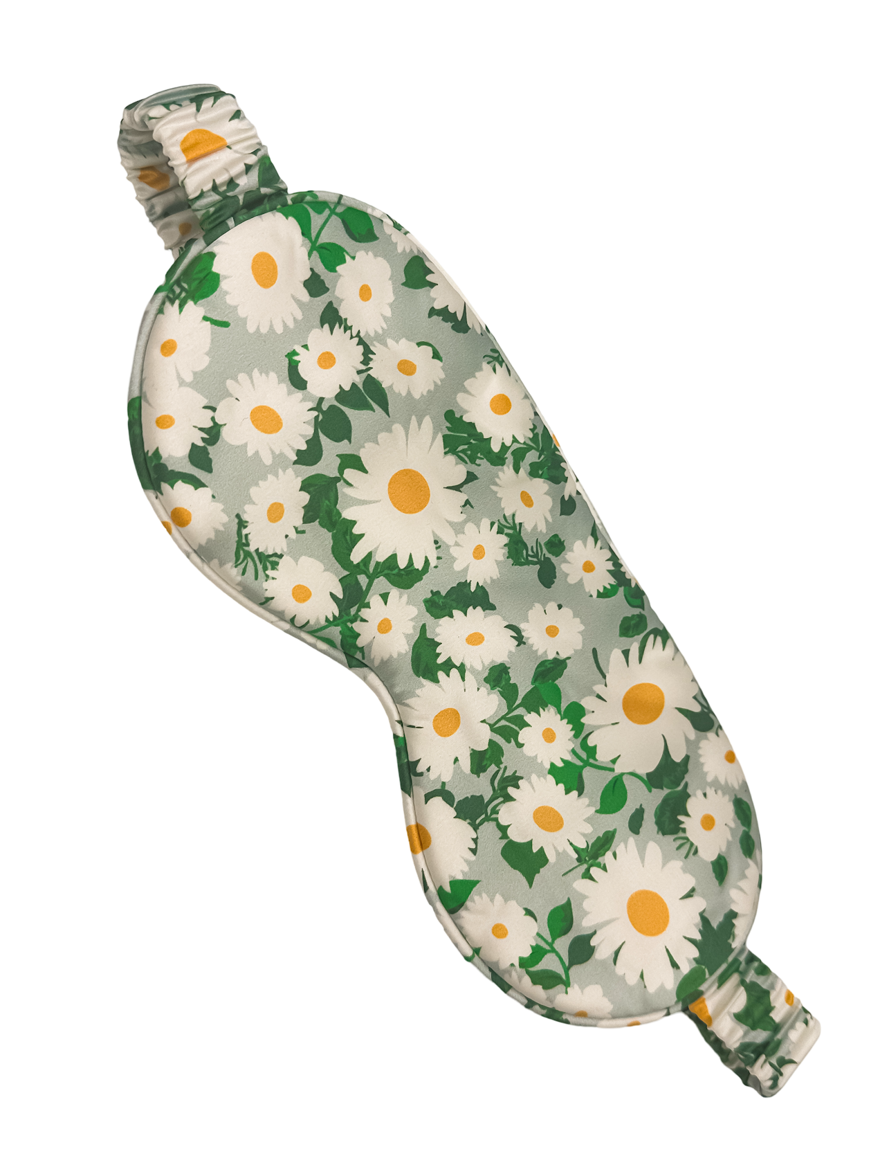 SLEEP MASK (100% MULBERRY SILK) - DAISY PRINT