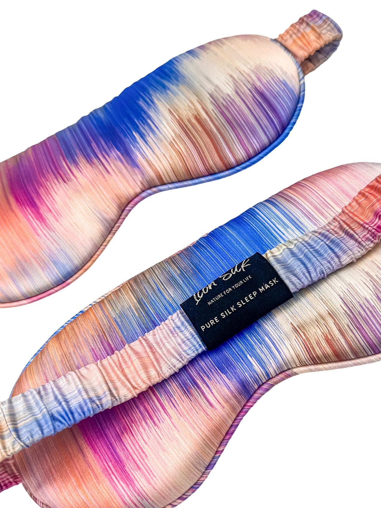 SLEEP MASK (100% MULBERRY SILK) - SUNRISE PRINT