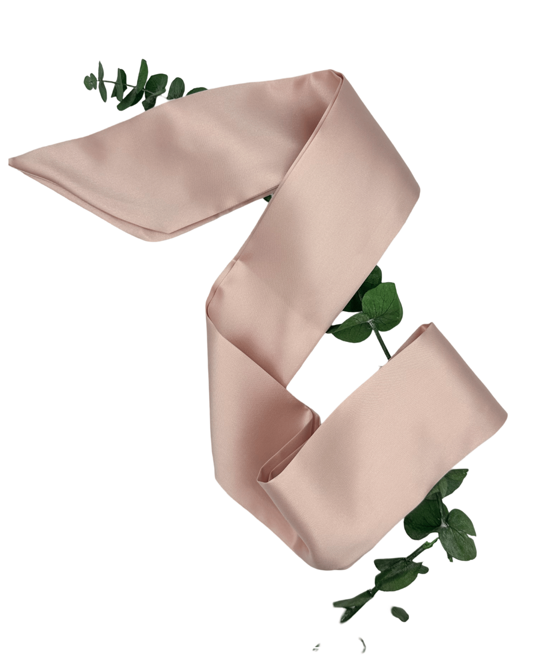 SILK HAIR RIBBON - CHERRY BLOSSOM COLOR