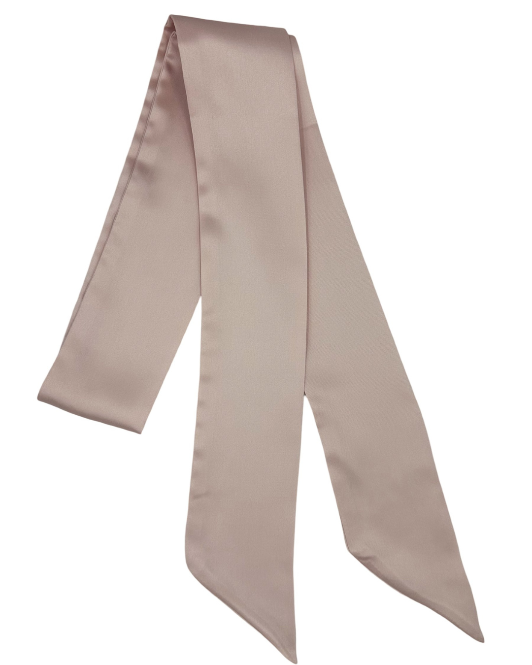 SILK HAIR RIBBON - CHERRY BLOSSOM COLOR