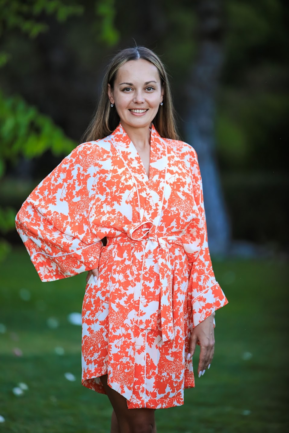 Este kimono es para piles sensibles, super suave y transpirable.