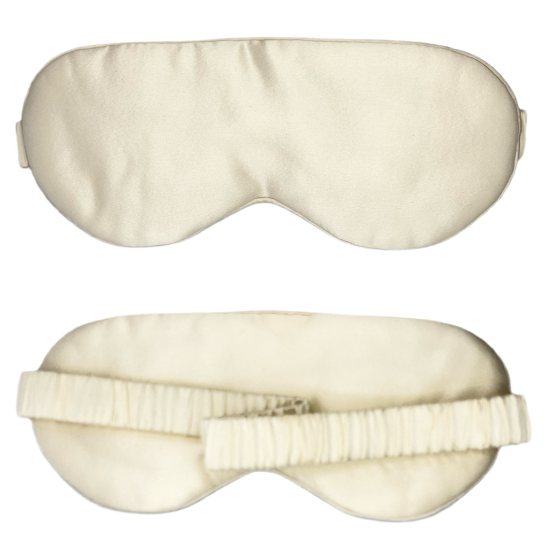 SLEEP MASK (100% MULBERRY SILK) - IVORY COLOUR