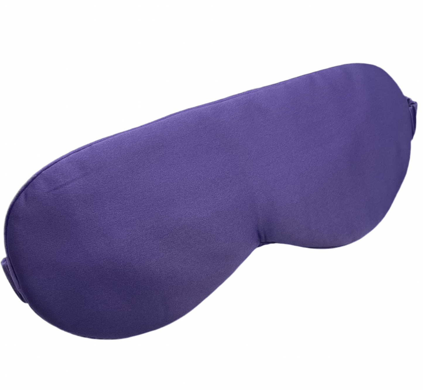 Antifaz para dormir de seda, color lirio, vista frontal